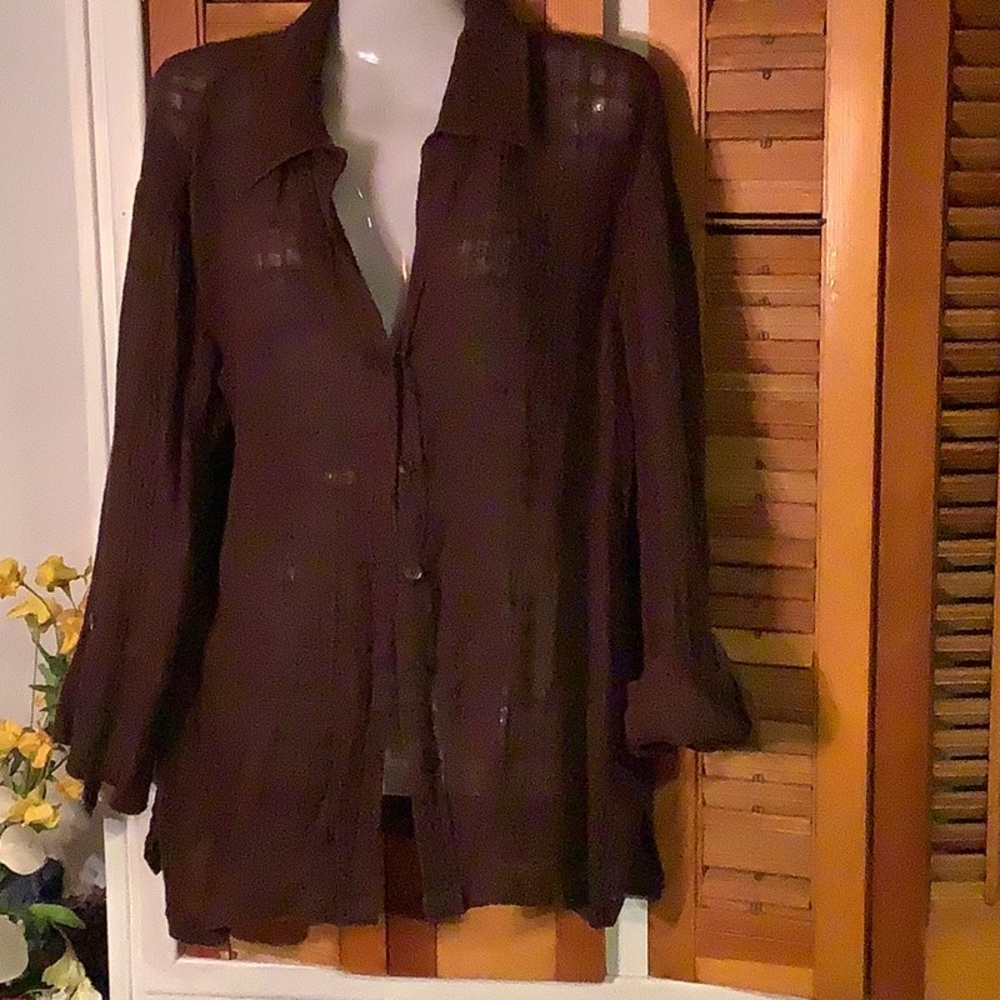 Gauze shirt